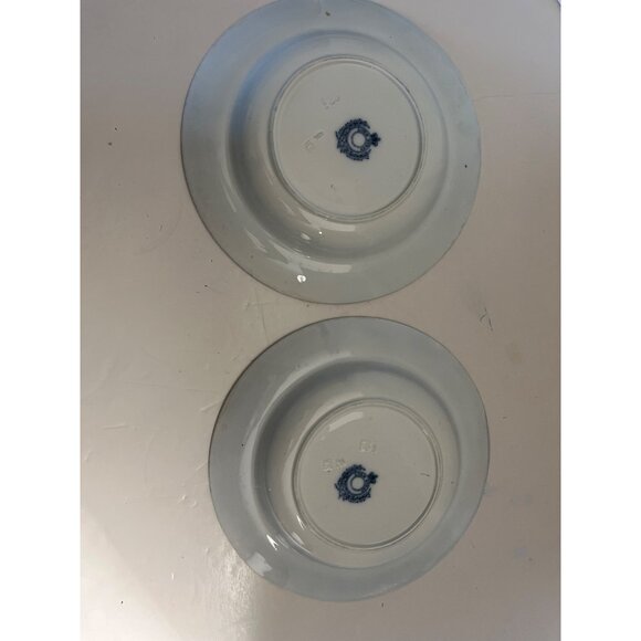 Antique Lord Byron Soup Bowls Hope & Carter Set of 6  1800’s - Picture 8 of 10